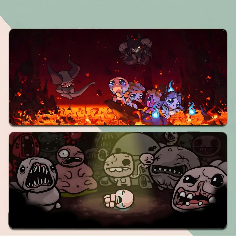 mouse-pad-dark-the-binding-of-isaacs-com-borda-costurada-grossa-mousepad-para-jogos-tapete-de-mesa-grande-e-antiderrapante