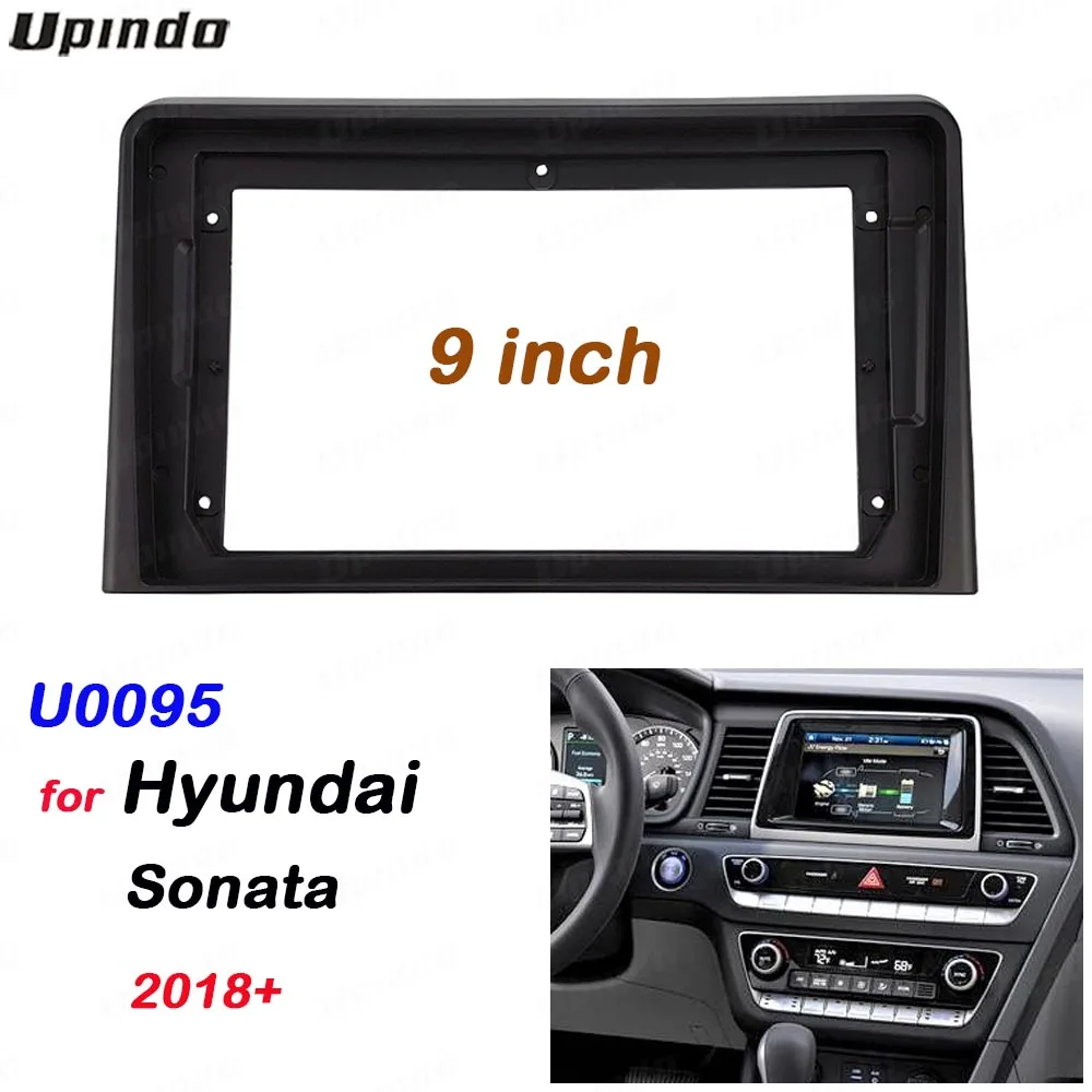 

For Hyundai Sonata 2018+ 2 Din 9 Inch Android Car Radio Fascia Panel Dashboard Installation Kit GPS DVD MP5 Car Accessories