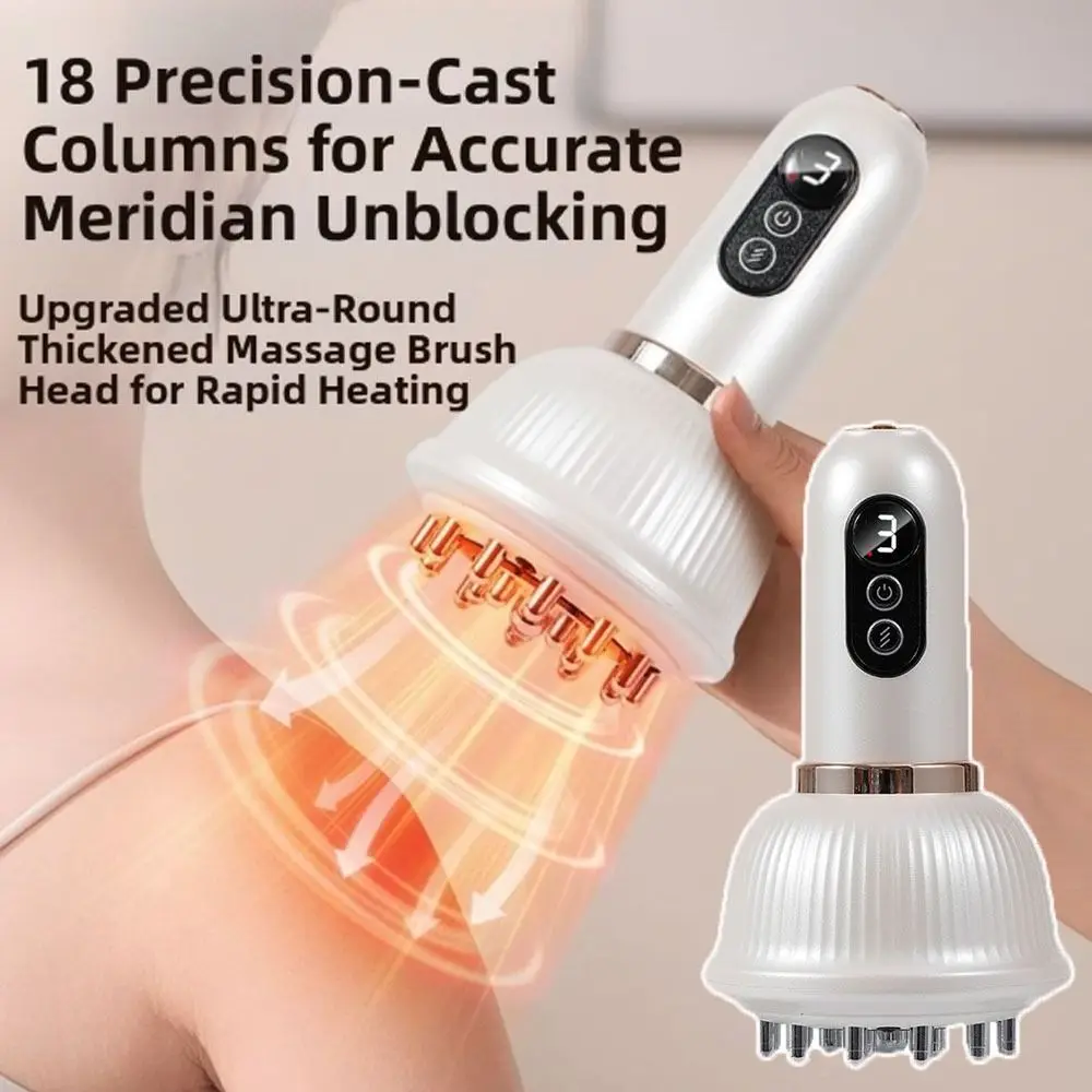 

Wireless Belly Body Sculpting Machine Rechargeable Massage Tool Electric Meridian Massager High Frequency Vibration Portable