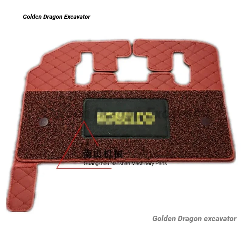 For Kobelco SK200-3/200-5/200-5.5 cab floor rubber foot pedal rubber pad ground rubber Excavator