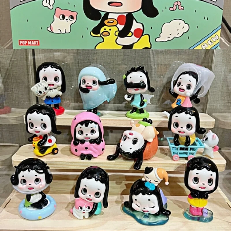 حار الأصلي POPMART OIPIPPI سلسلة تحصيل التماثيل لطيف صندوق أعمى لعبة هدية عيد ميلاد مثالية اليدوية الحرفية المقتنيات #2