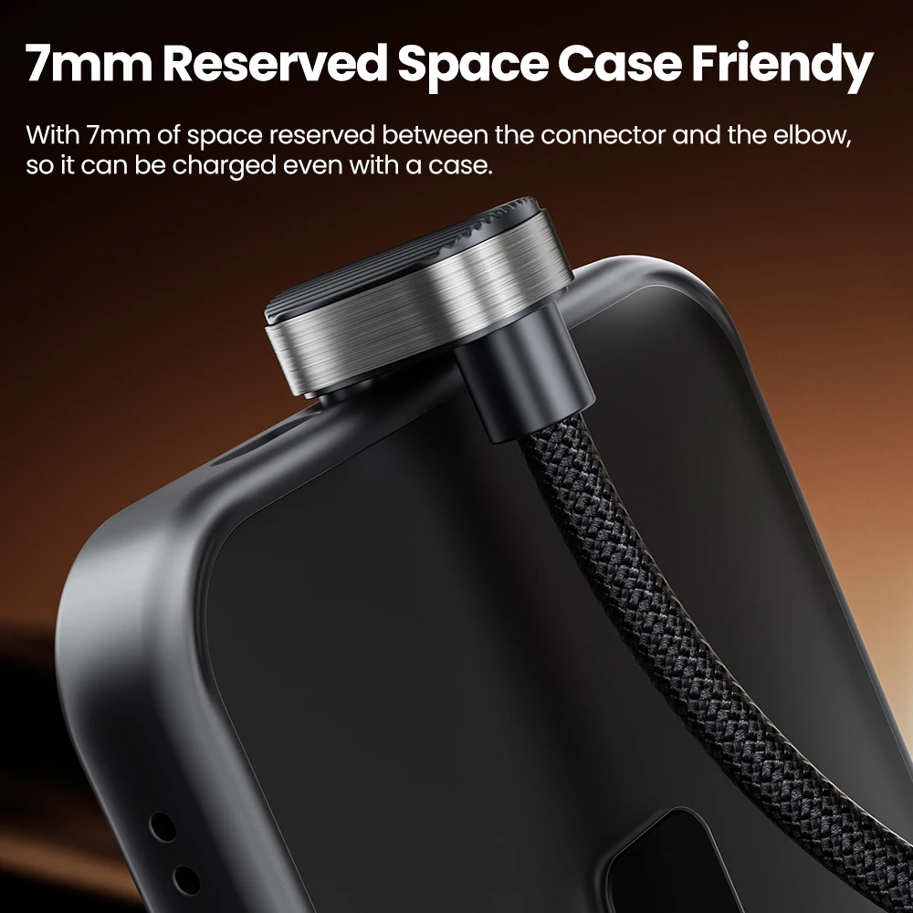 Toocki PD 20W USB C to Lightning Cable for iPhone 14 13 12 11 Pro Max 2.4A Fast Charging USB-C U-shaped for iPad Gaming Cable image 5