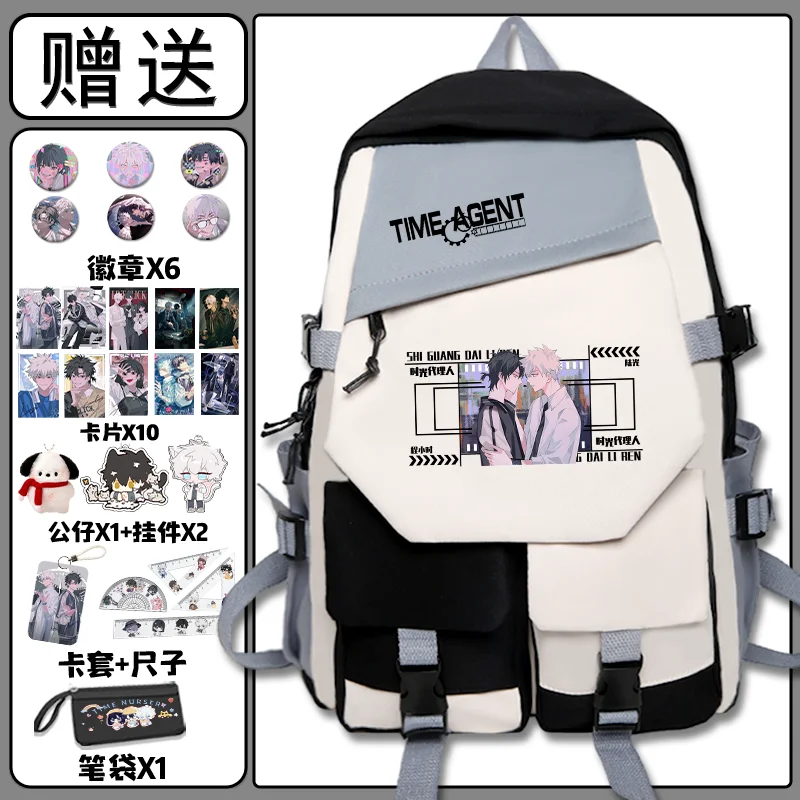 

Black Pink, Link Click, Student Kids Teens School Bags, Large Capacity Mochilas Anime Backpacks for Girls Boys Cute Kawaii