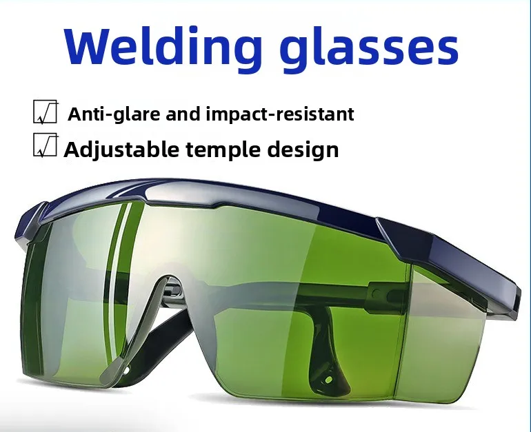 

Телескопические очки для ног в большой оправе в черной оправе, лабораторные очки для верховой езды на открытом воздухе, пыленепроницаемые, ударопрочные, защитные очки для труда