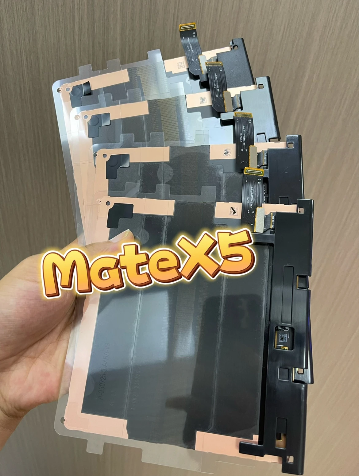 Imagem -05 - Original Oled Lcd Touch Screen para Huawei Mate x5 Peça de Reposição Dobrável Alt-al10 85 Polegada