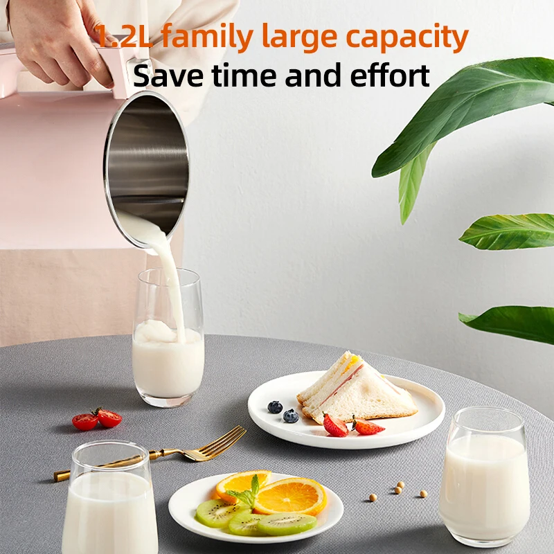 Joyoung Soya Milk Machine Cooking Mini Soybean Automatic Soymilk Maker Household Multi-function Wall-breaking Filter-free Soy