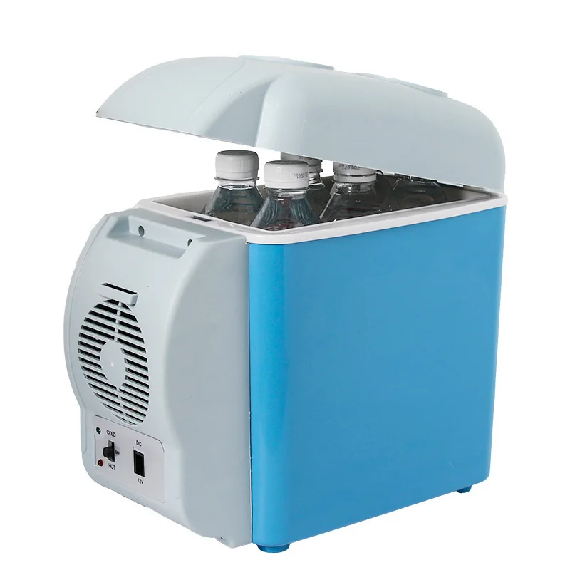 ثلاجة السيارة قناع ماكياج السيارة مستحضرات التجميل ثلاجة صغيرة سيارة المنزل ثنائي الغرض صندوق الثلاجة