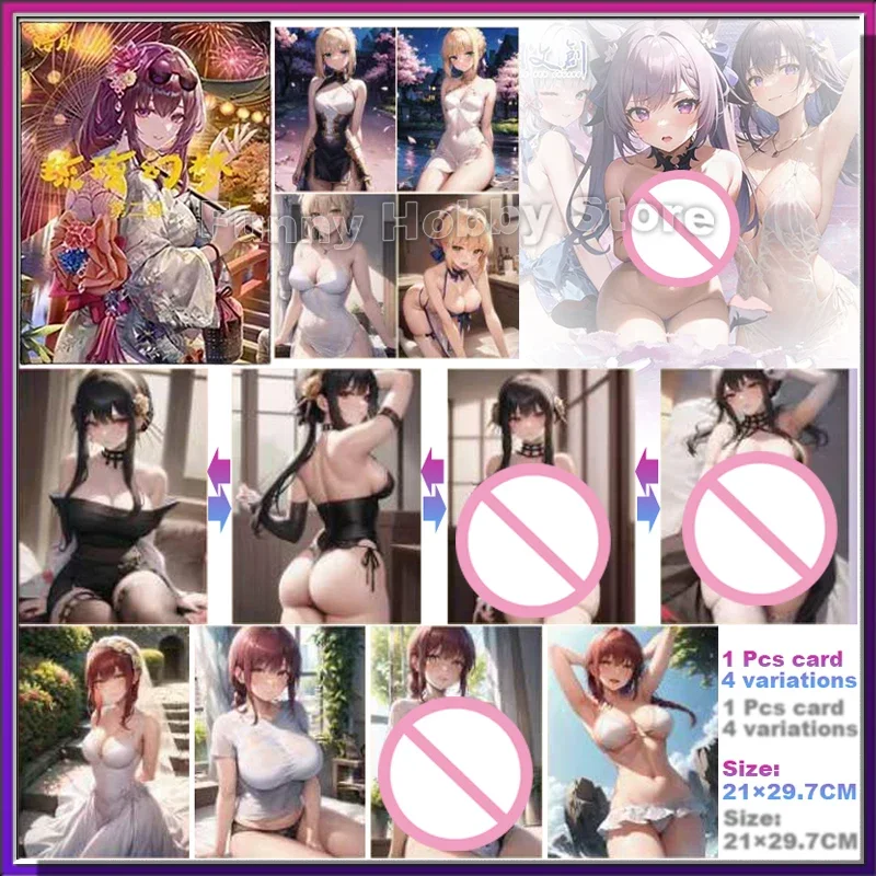 

Newest Goddess Story Sexy Card Anime Games Girl Party Swimsuit Collection Waifu Cards Bikini Feast 1 Card 4 Changes Hobbies Gift