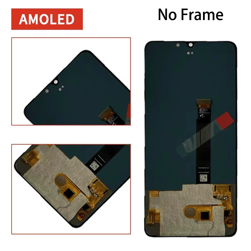 Wyświetlacz TFT/AMOLED do Realme X2 Pro RMX1931 LCD Ekran Dotykowy Digitizer do Realme X2Pro Części Zamienne do Naprawy Wyświetlacza — zdjęcie produktu 4