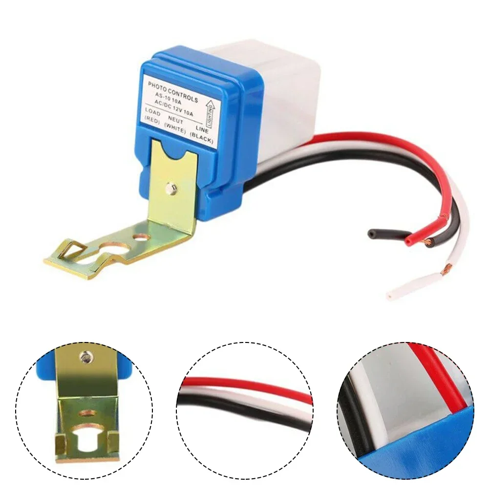 Twilight Switch 220V Twilight Sensor Light Sensor Switch Automatic On Off  Photocell Street Lamp Light Switch Controller