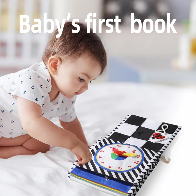 ของเล่นหนังสือสำหรับเด็กสำหรับเด็กทารก0-3ขวบของเล่นเพื่อการศึกษาปฐมวัย