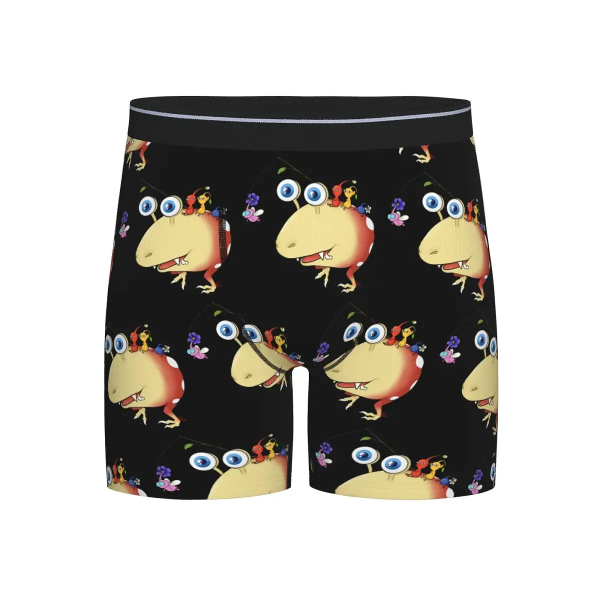 

Long Boxer Underpants Shorts Decoy Pikmin Panties Male Breathable Underwear for Homme Man Boyfriend Gift
