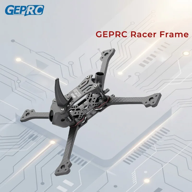 

GEPRC Racer Frame Parts Racing Frame 3D Shark Fin 7075 Aviation Aluminum Alloy Splint FPV Quadcopter DIY RC for Drone
