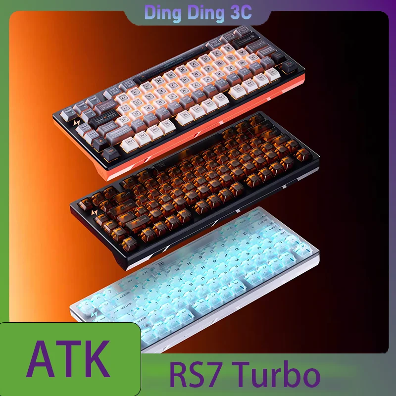 

Игровая клавиатура ATK RS7 Turbo с датчиками Холла, отклик 0.01мм, частота опроса 8000 Гц, 480MCU, низкая задержка 0.28мс, поддержка RGB, DKS, SOCD, MT