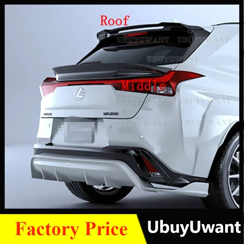 

High Quality Carbon Fiber Rear Trunk Roof Spoiler AR Style For LEXUS UX UX200/UX250h/UX260h 2019+