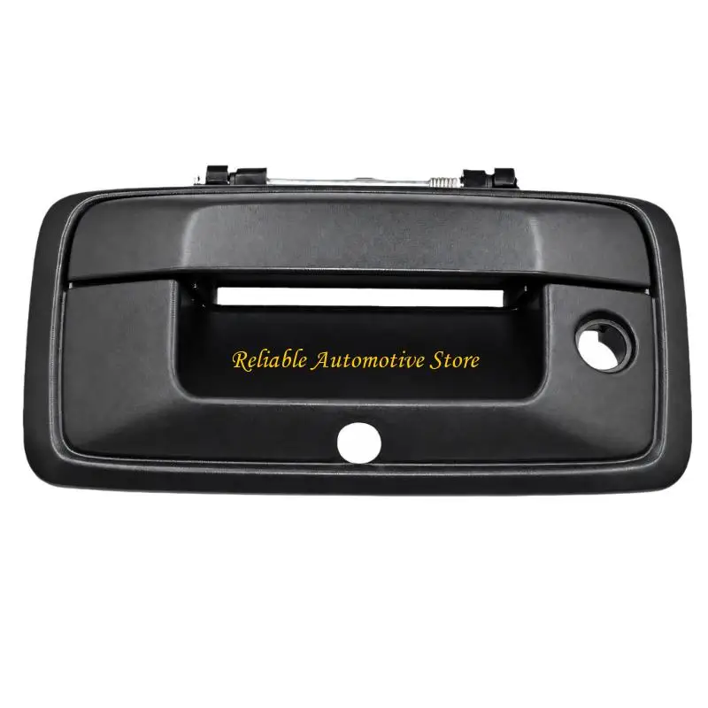 M68B ABS Handle Assembly for Tailgate Repair, Recessed Grip, Return Spring, and Linkage Rod 84203910 23128692 23448681