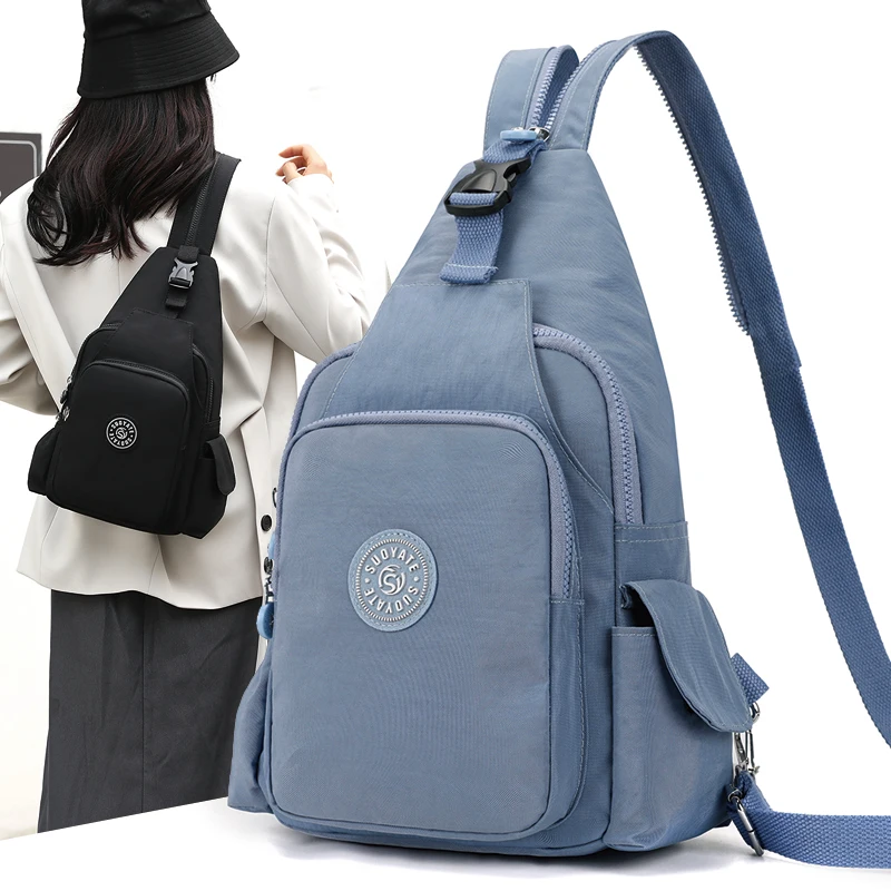 

Anti Theft Women Shoulder Crossbody Bag for Teenage Girls Multi-Function Small Backpacks Ladies Casual Travel Nylon Phone Purses