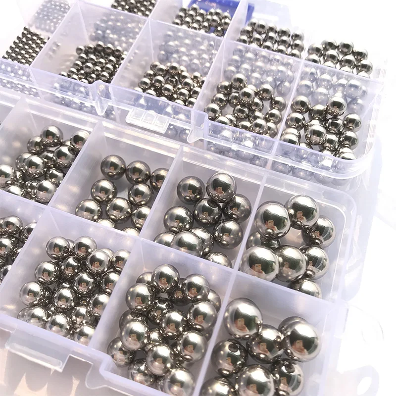 Lagerkugel-Set, 304 Edelstahl-Perlen, Kugel, hochpräzise Lager, Rollenperlen, glatte, solide Kugel für Lager, Durchmesser 2 mm ~ 12 mm – Detail 7