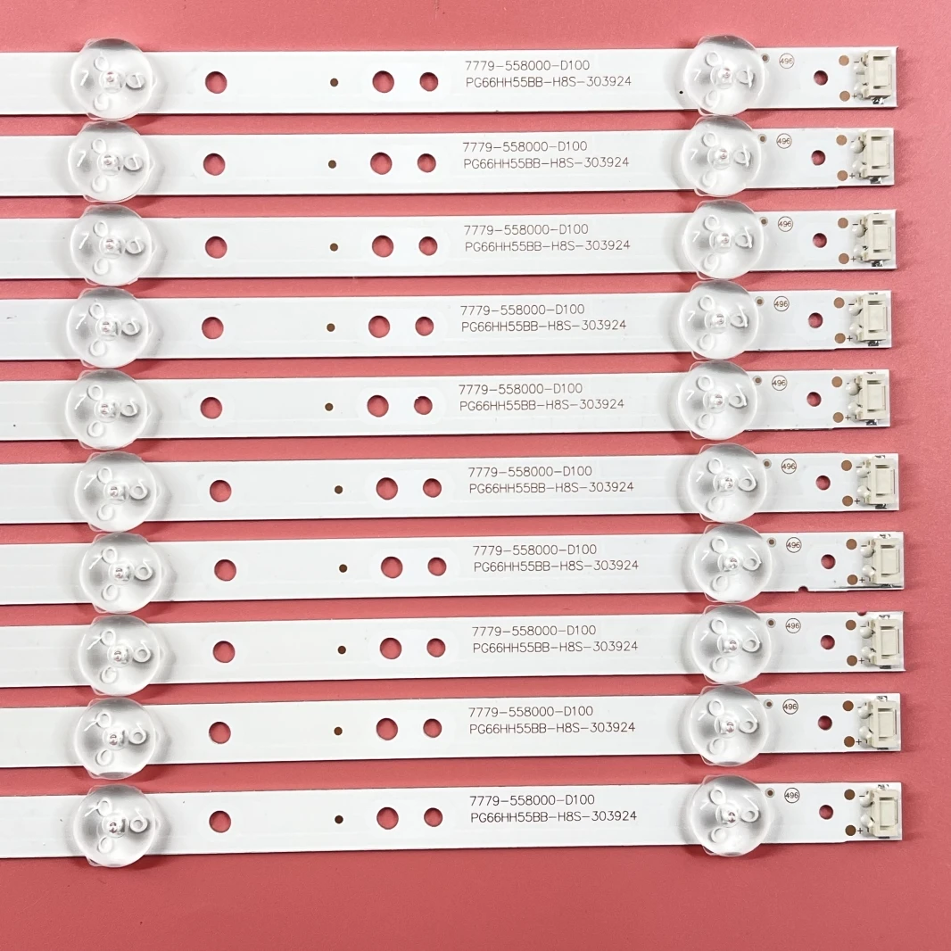 Retroiluminación Led para TV de 58 pulgadas, lámpara de retroiluminación para televisión de 58 ", 58G2A 58G3 58K5D SW58D05-ZC22AG-06 APT-LB17038-58G3-1.2 RDL580WY(TD0-002) V580DJ4-MD1