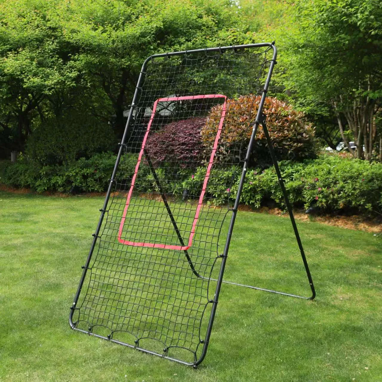 Verstelbaar frame basketbal rebound net Draagbare basketbal rebound trainingsapparatuur toepasbaar op verschillende balsporten