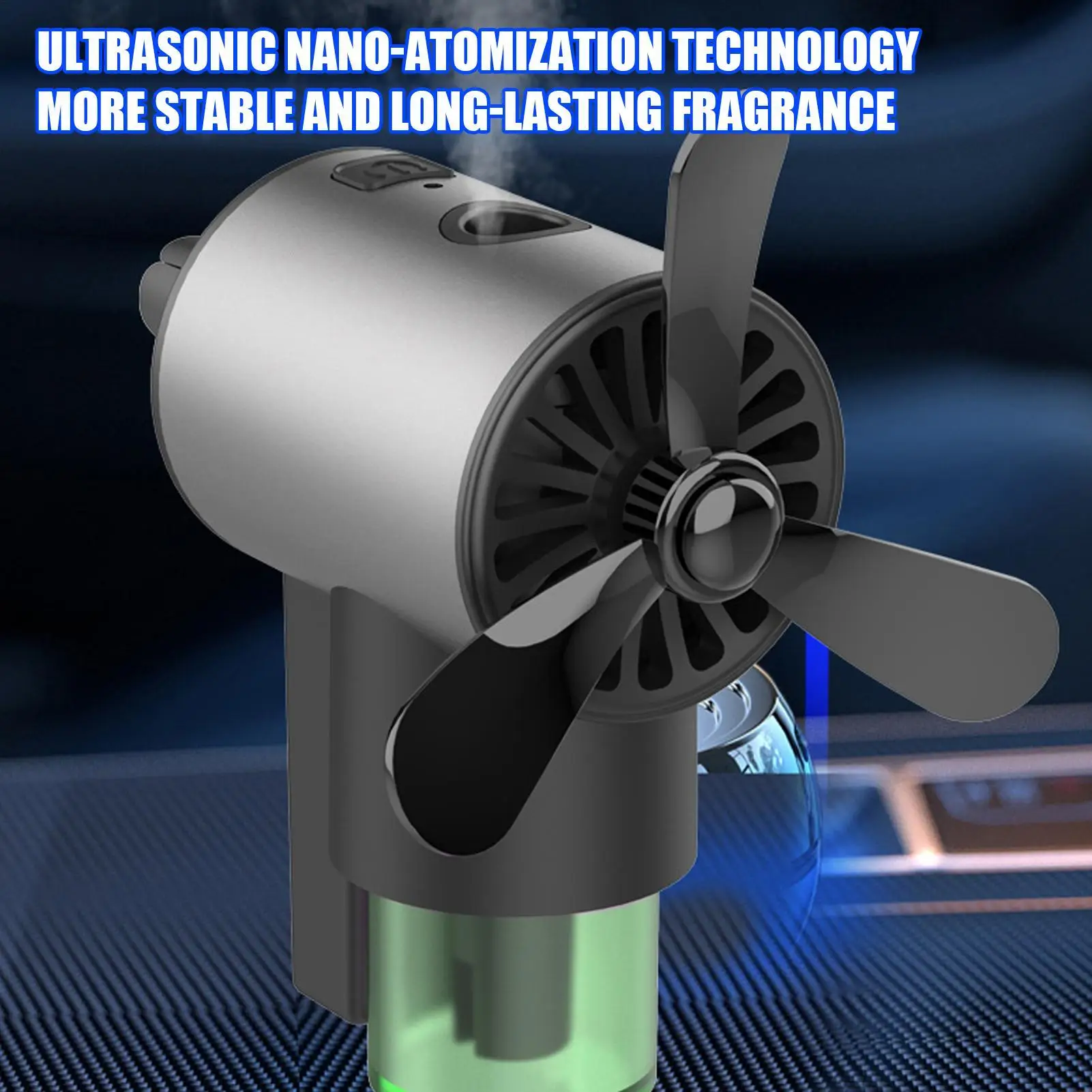 

Car Aromatherapy Diffuser Rotatable Car Outlet Odor Remover Ornament with Airplanes Shape Automotive Interior Accessory for RV