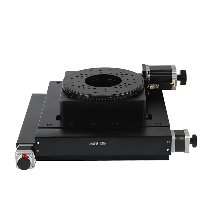 XYR Angle Table Left And Right Adjustment Table Motorized Rotary Stage Goniometer Stage