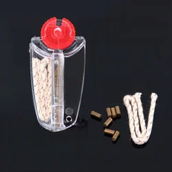 Flint Stone Cotton Wick Suit For Refilling Oil Lighters Accessories Flint Thread Starter Dispenser LongLasting Ignition