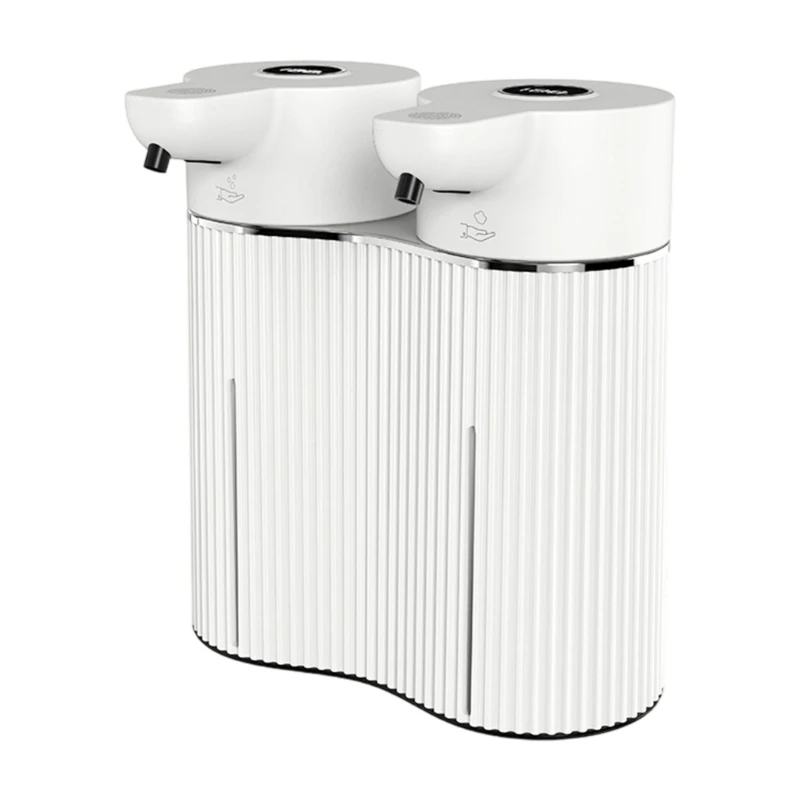 

Nearness Activated Soap Dispenser Two Part 27oz Capacity Cream And Liquid Soap Dispenser Wall Mount Or Stand Use