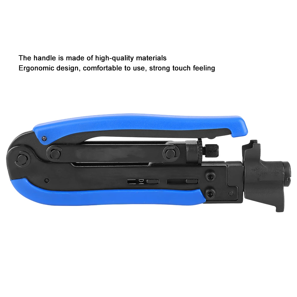 RG59/RG6 Coaxial Cable Crimping Pliers, Network Cable Crimping Pliers, Crimping Pliers for Coaxial Cable F-Connectors