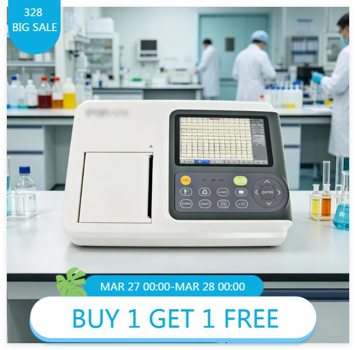 MT MEDICAL IE‑30 Portable ECG Machine, A4‑Size Lightweight Design With Shortcut Keys for Ward Rounds & Outdoor Use