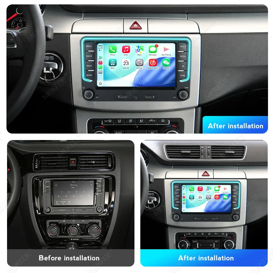 Android 15 BT Central Multimedia Intelligent Car radio system For Volkswagen Golf 5 POLO PASSAT B6 CC JETTA TIGUAN TOURAN SHARAN