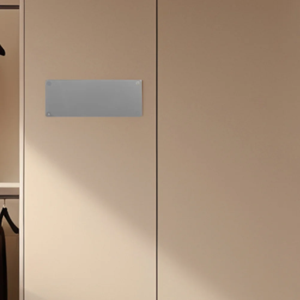 

10Pcs Stainless Steel Blank Signs Engravable Metal Plates for Office Home Business Metal Tags Door Supply