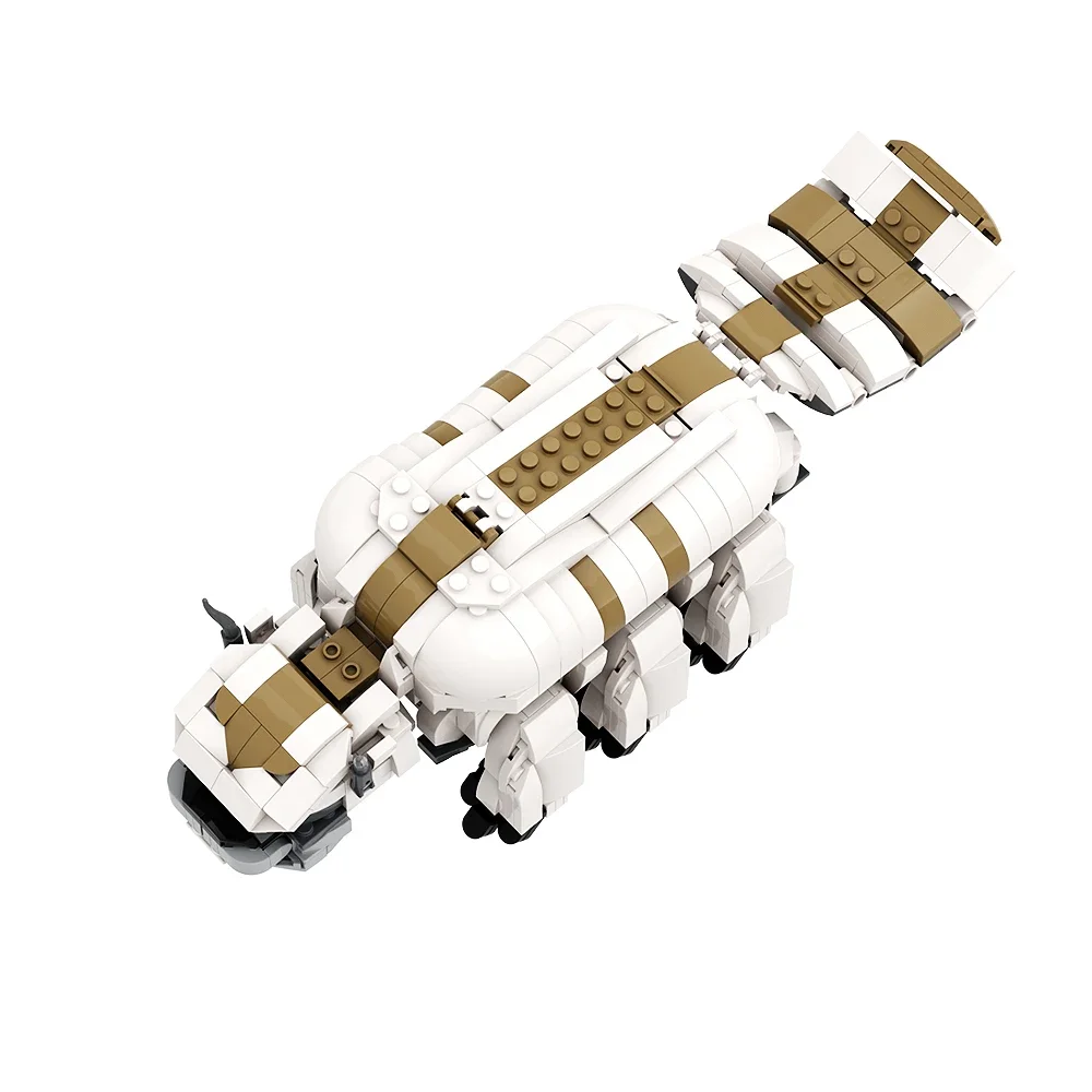 Gobricks MOC อะนิเมะภาพยนตร์ Last Airbendered Appas Brickheadz อาคาร Space Flying BullS การศึกษาอิฐสําหรับของขวัญวันเกิดเด็ก