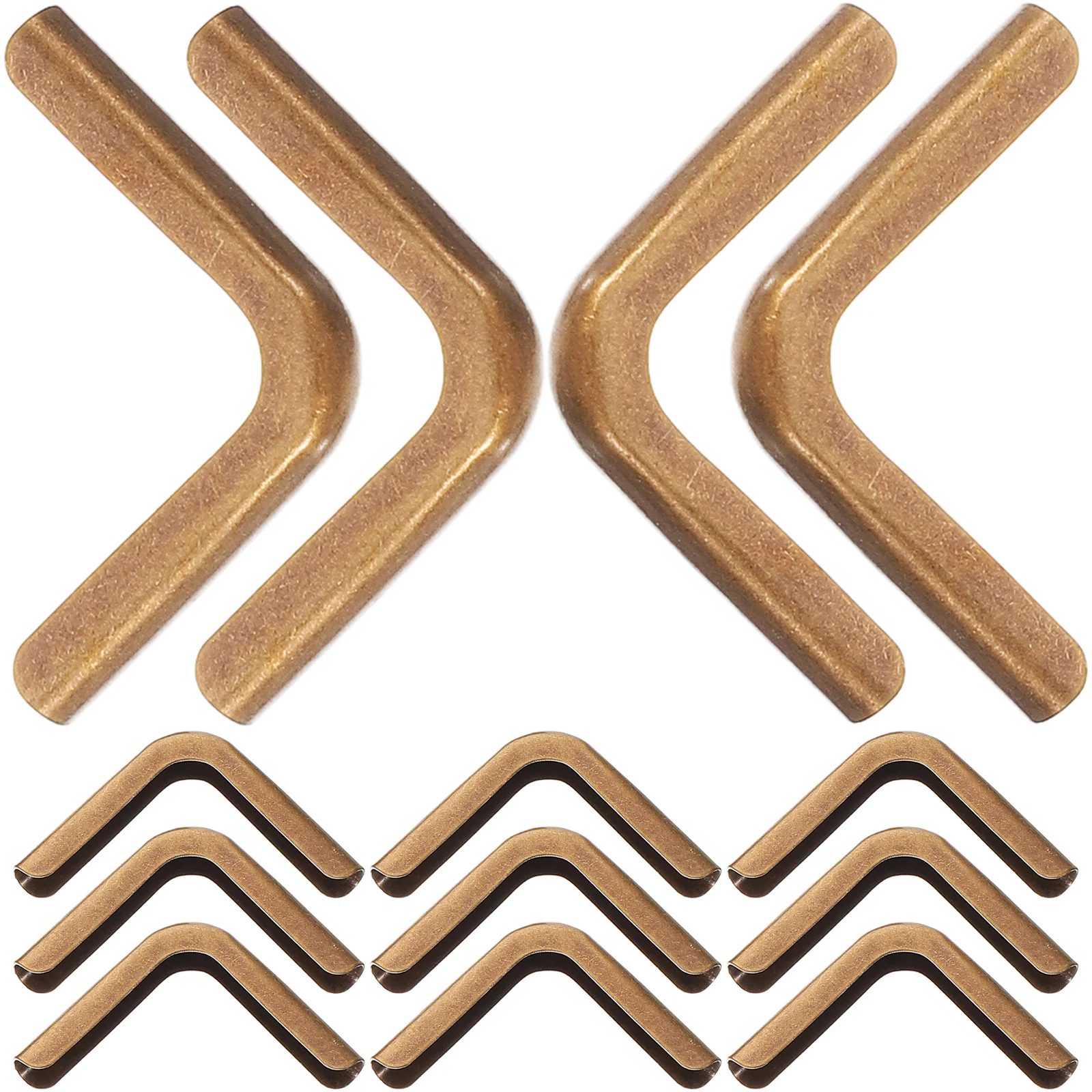 100Pcs Metal Corners Protectors for Book Photo Notebook Scrapbook Strong Metal Material Exquisite Design Simple to Use