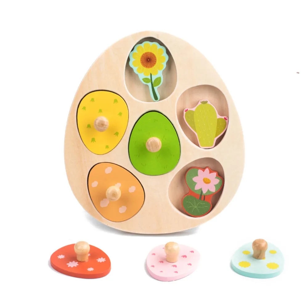 

Деревянный колышек, деревянная головоломка с динозавром, обучающая головоломка домино с животными для дошкольников, многослойная головоломка для раннего обучения, обучение малышей