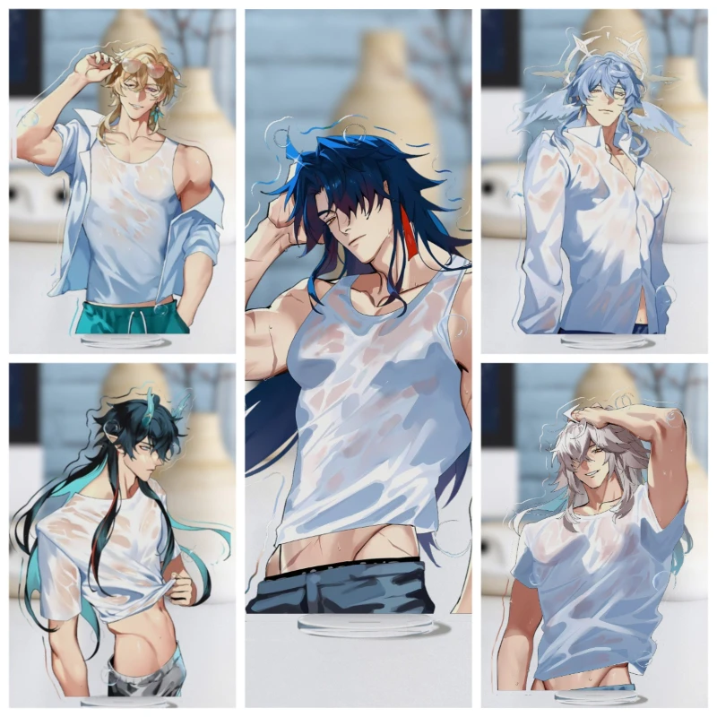 

Изысканная текстура, игровой персонаж Star Rail, креативное акриловое настольное украшение, косплей, подарки для фанатов