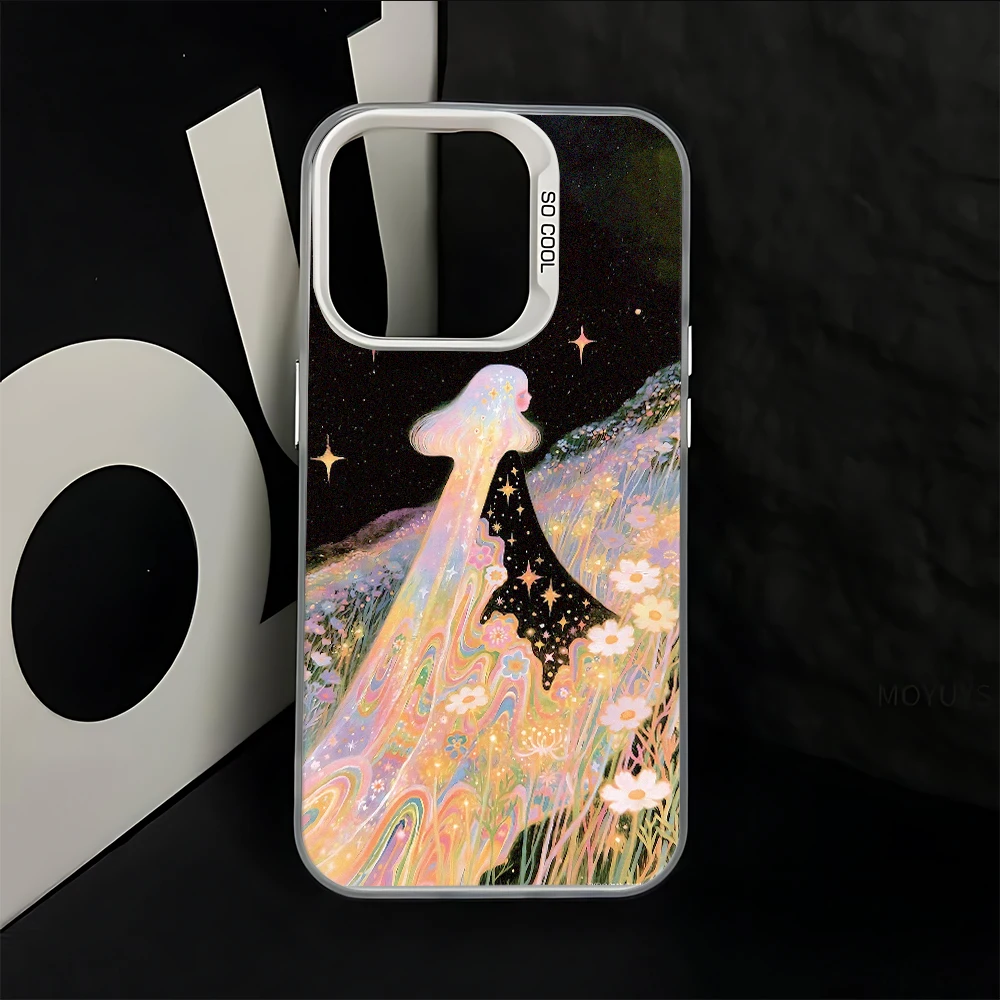 Rainbow Girl Dress Art Kawaii - Phone Cases Kawaii recension och pris