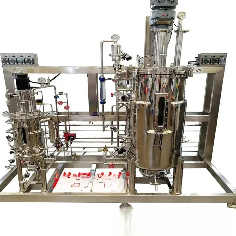 

Liquid strain fermentation tank 50-500-5000L tertiary fermentation equipment, microbial fermentation