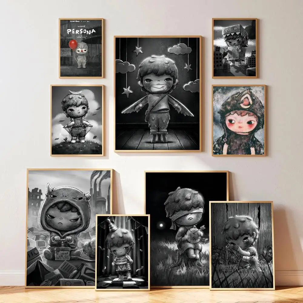 Póster de H-HIRONOS bonito para dormitorio, sala de estar, decoración del hogar, pintura, arte de pared, Mural de imagen HD, 1 ud.