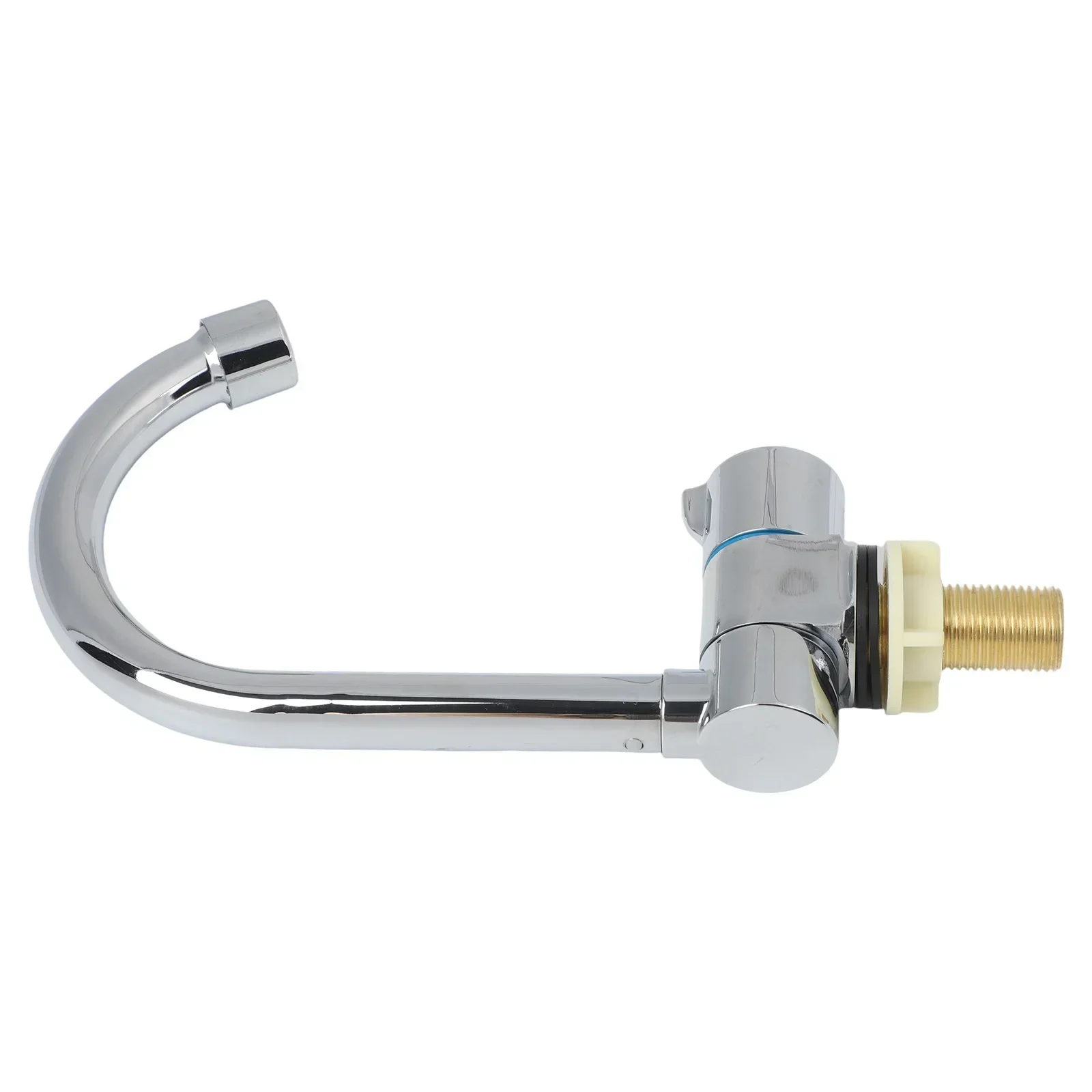 Single Cold Faucet 360 Rotating Faucet Compatible With Standard Sinks Easy Installation Leak-proof For RVs For Yachts