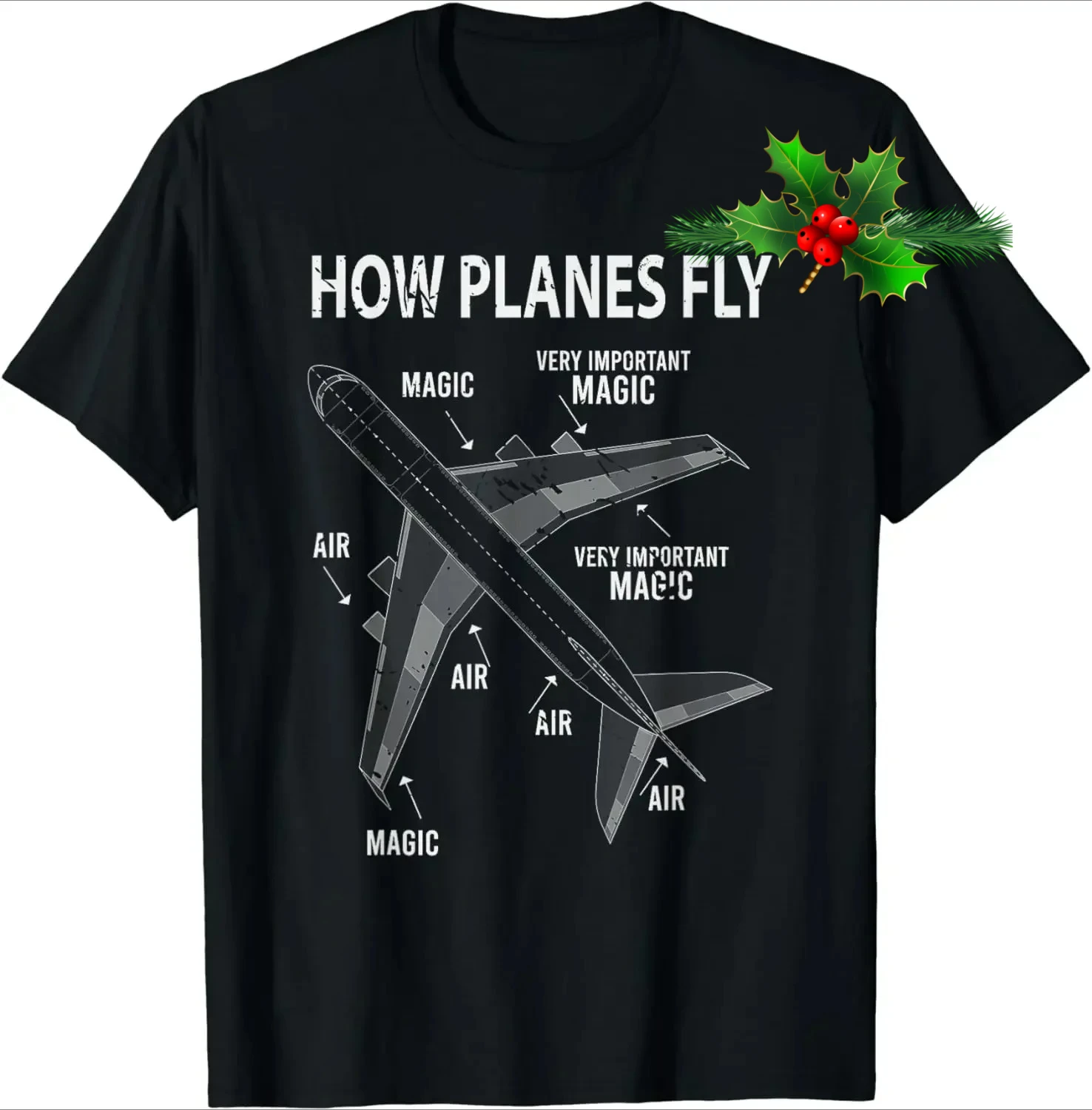 How Plane Fly Interesting Aircraft Pilot Presents T-Shirt 100% Cotton O-Neck Summer Short Sleeve Casual Mens T-shirt Size S-3XL