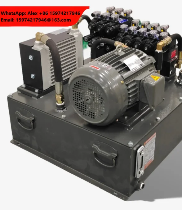 Production Automation Equipment Special 3KW Feeder Hydraulic System Power Unit Complete Hydraulic Station