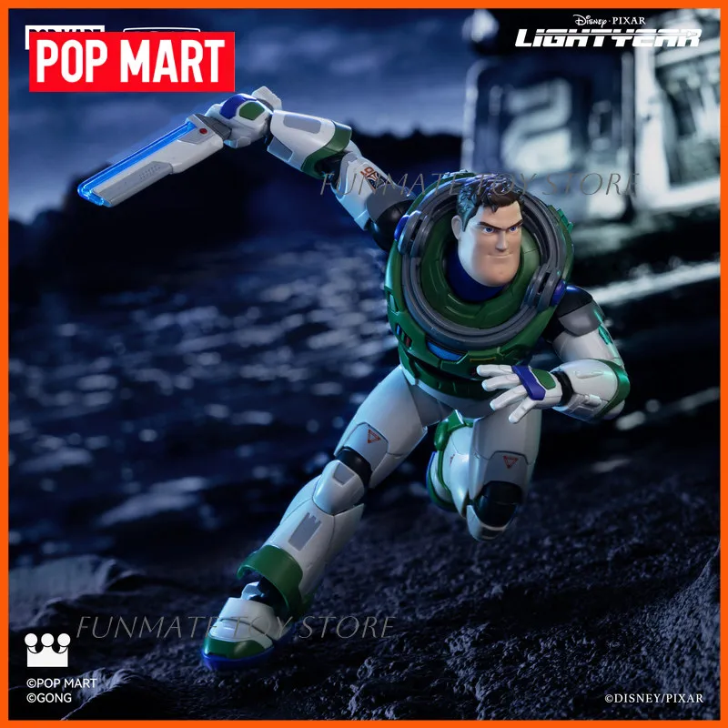 Authentic POP MART GONG Buzz Lightyear Assembly Posable Action Figure Disney Pixar Collectible Model Home Display Blind Box - view 3