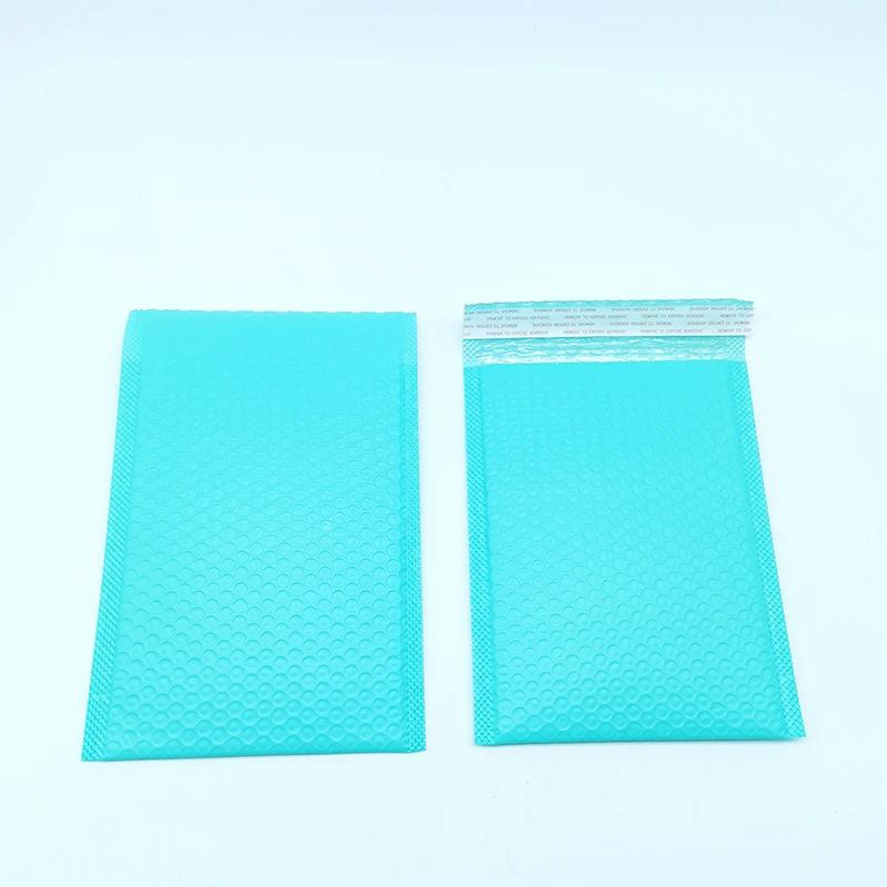 Hysen 30Pcs Green Poly Mailer Bubble Bag Voor Breekbare Goederen Opaque Zelf Waterdichte Zakken Verzending Verpakking Mailer Bubble