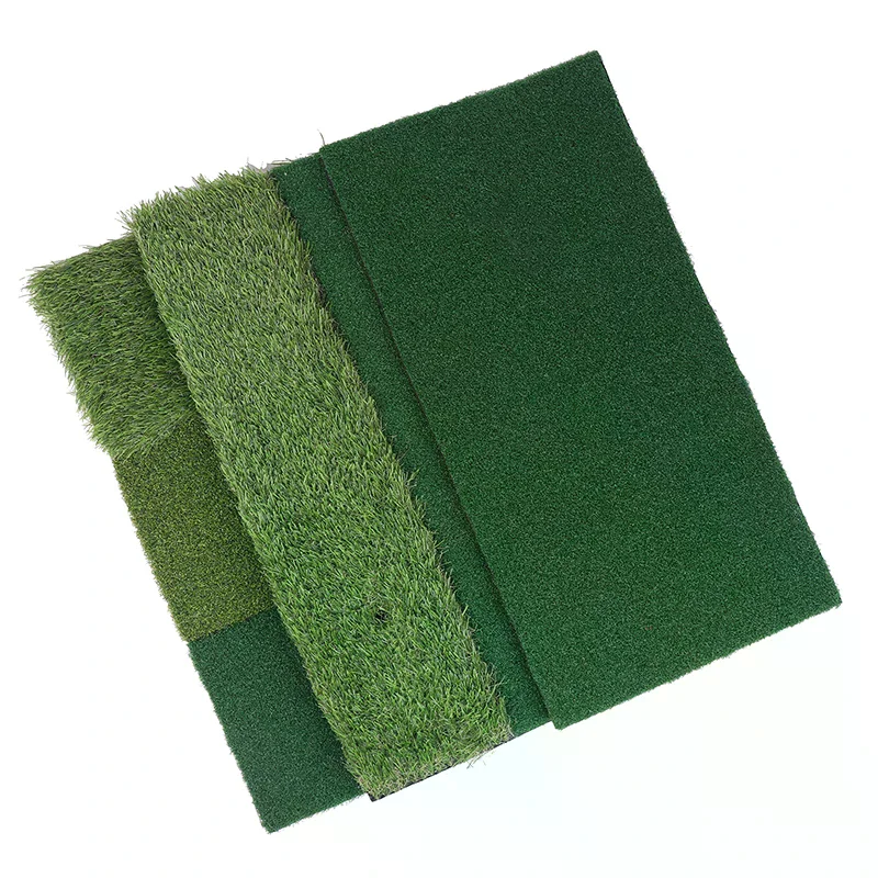30*60cm Golf Hitting Mat Indoor Outdoor Mini Practice Durable PP Grass Pad Artificial Turf Backyard Exercise Golf Training Aids
