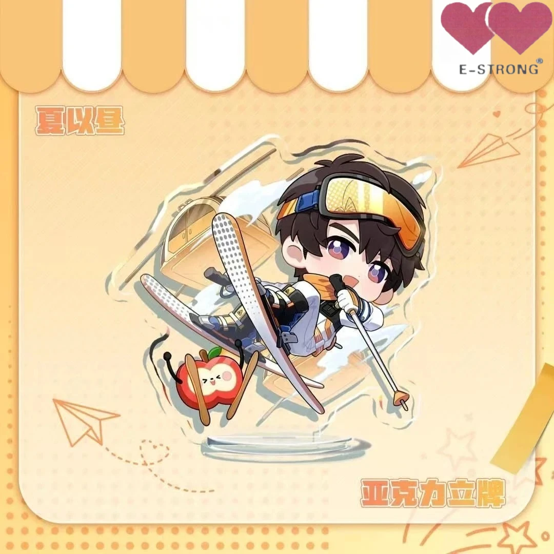 الحب والقوي والمساحة العميقة المحيطة محلية الصنع QQ، بطاقة واقفة لتزيين سطح الطاولة من الأكريليك اللطيف للغاية #2