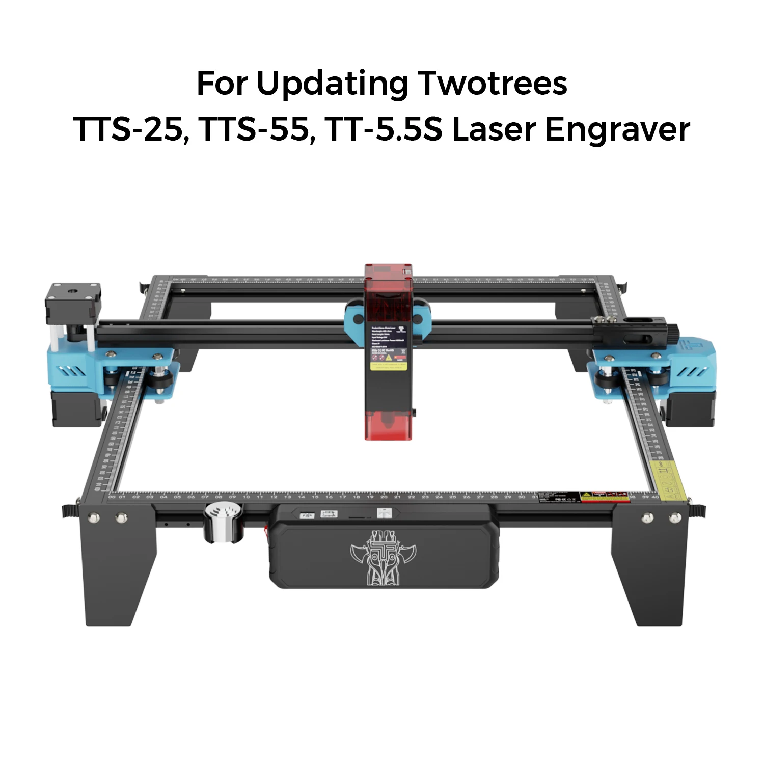 Twotrees 40W Laser Module 80W Laser Head 450nm Blue Laser for Laser Engraving and Laser Cutting Machine Engraver Wood Tools