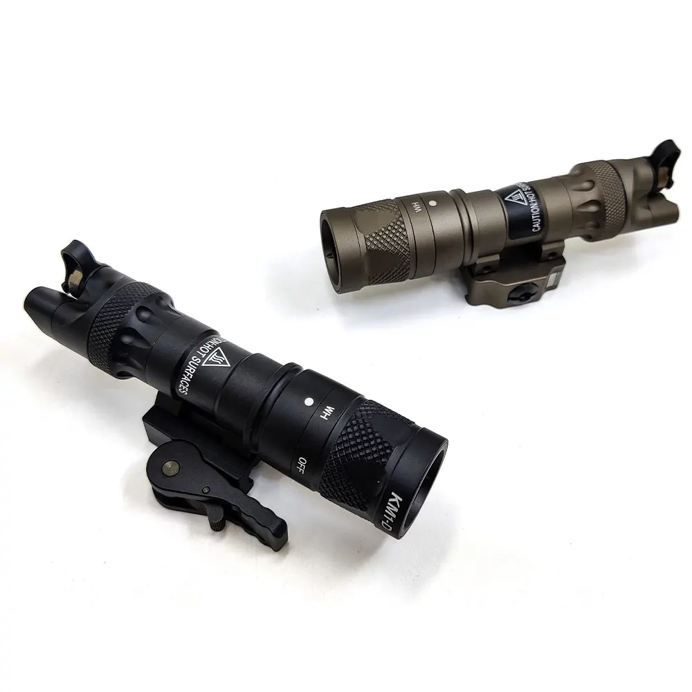 SOTAC Tactical M323V Flashlight Fit 20mm Rail Hunting M323V Light Scout Lights with Control Pressure Switch