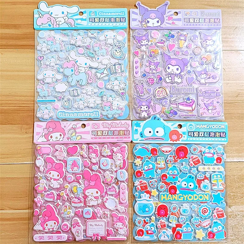 12 упаковок/лот Sanrio Cinnamoroll наклейки мультфильм Hangyodon Скрапбукинг DIY дневник декоративные фотонаклейки альбом Стик этикетка