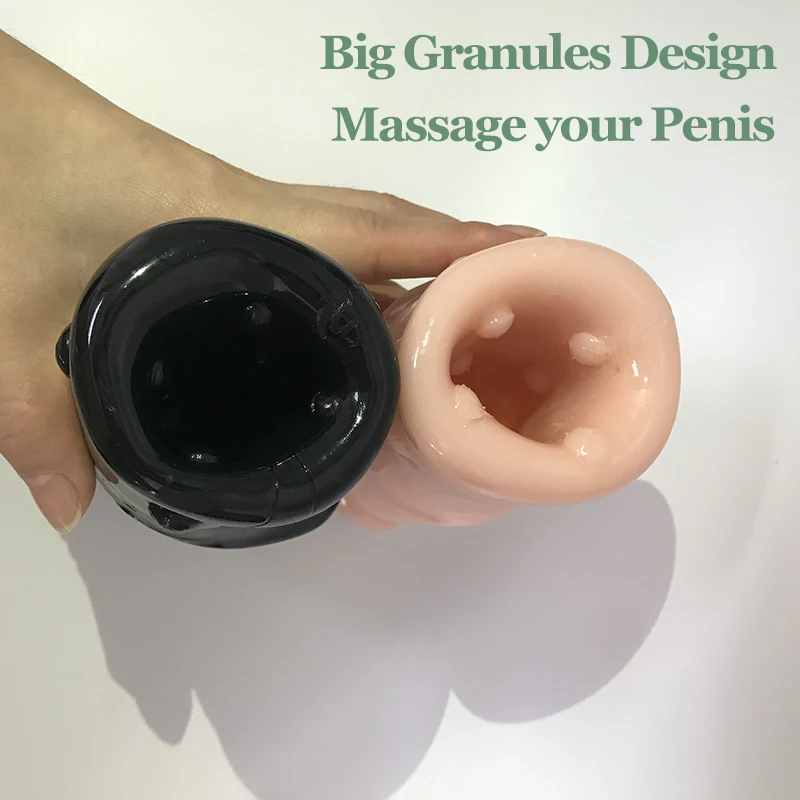 Penis Sleeve Enlargement For Men Extender Reusable Condoms Delay Ejaculation Anal Plug Sex Toys For Men No Vibrator For Women